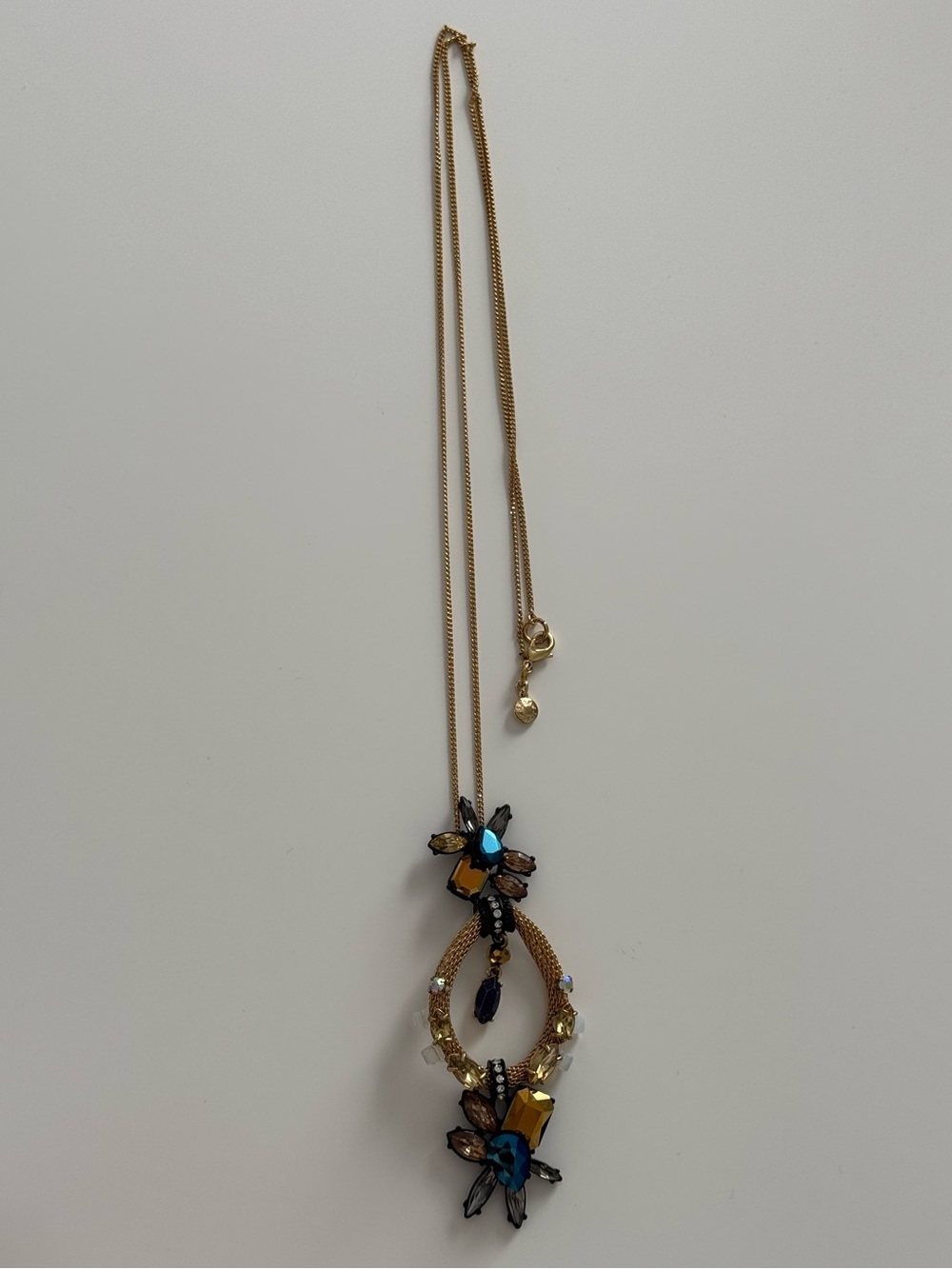 Vintage JCrew Crystal Statement Necklace
